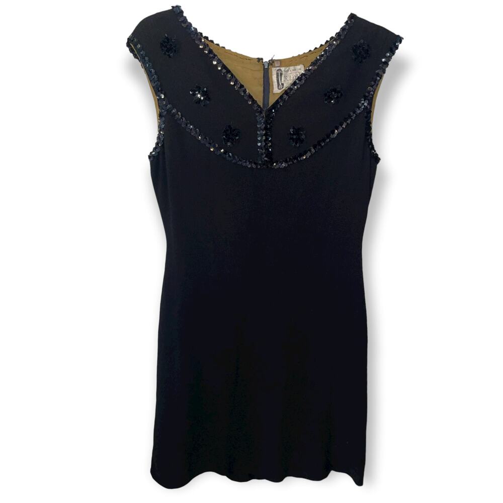 Vintage Pret A Porter S.I.M.  Dress Paris Made in France Sz M